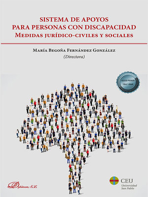 cover image of Sistema de apoyos para personas con discapacidad . Medidas jurídico-civiles y sociales